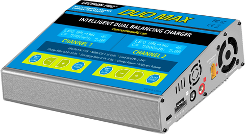 DUO MAX - 200W 10A Two-Port Multi-Chemistry Balancing Charger (LiPo/LiFe/LiHV/NiMH)